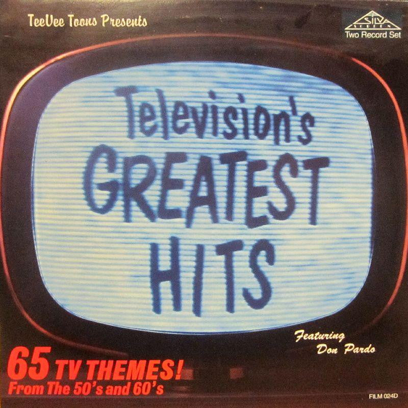Various TV-Television's Greatest Hits-Tee Vee-2x12" Vinyl LP Gatefold