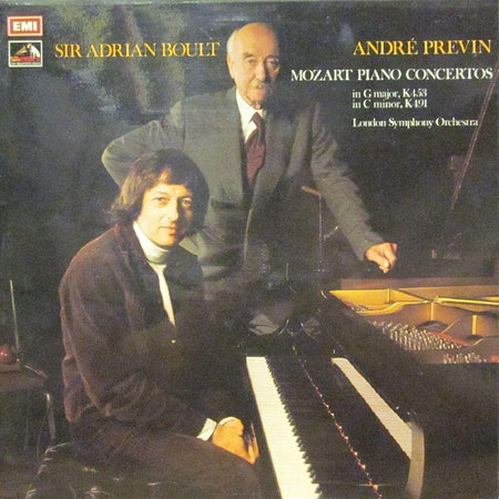 Mozart-Piano Concertos K 458-HMV-Vinyl LP