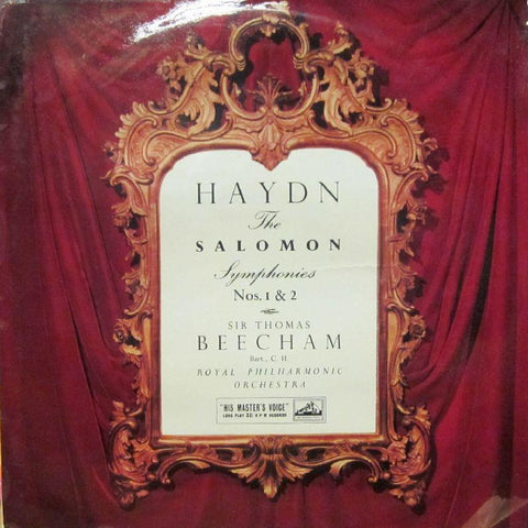 Haydn-The Soloman Symphonies No's 1 & 2-HMV-Vinyl LP