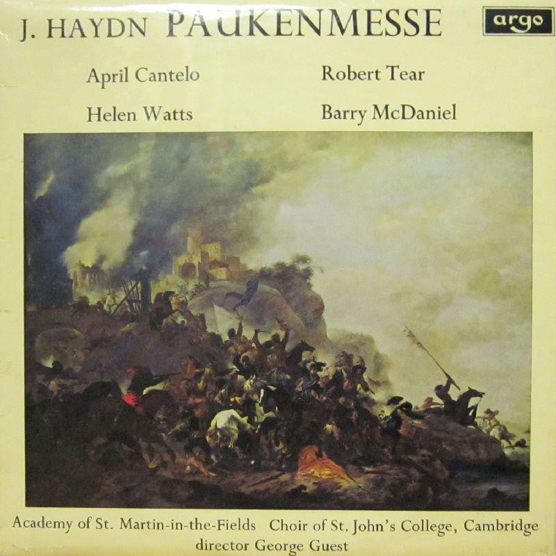 Haydn-Paukenmesse-Argo-Vinyl LP