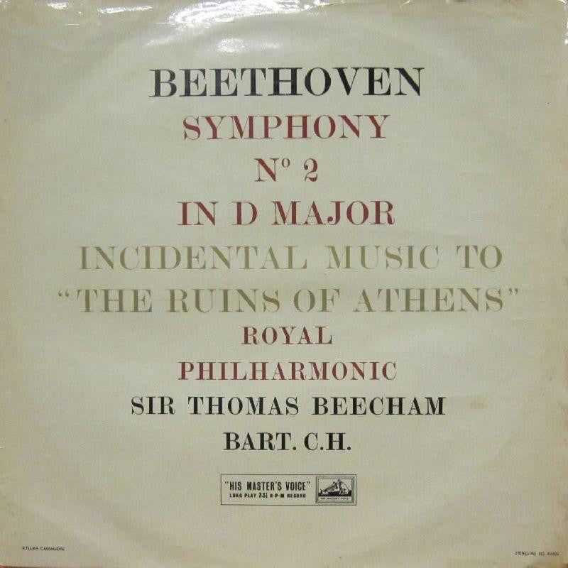 Beethoven-Symphony No.2-HMV-Vinyl LP