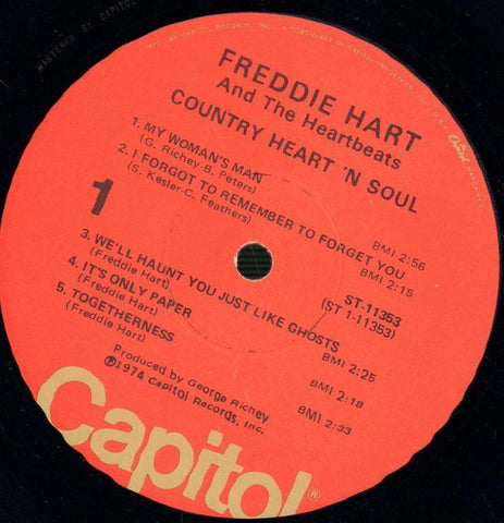 Country Heart N Soul-Capitol-Vinyl LP-VG/VG+