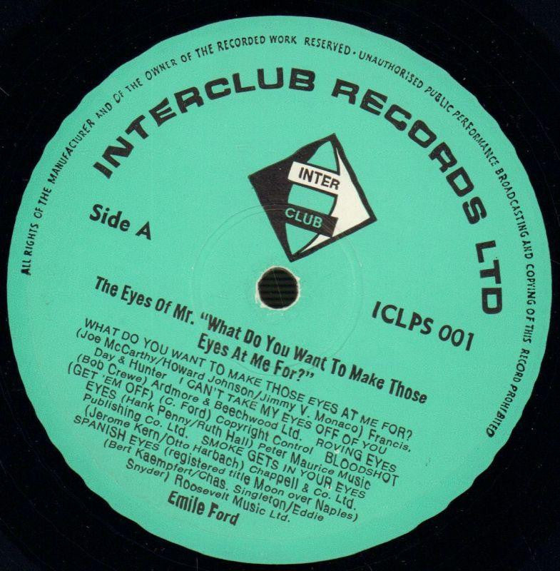 The Eyes Of MR-Interclub-Vinyl LP-VG/VG