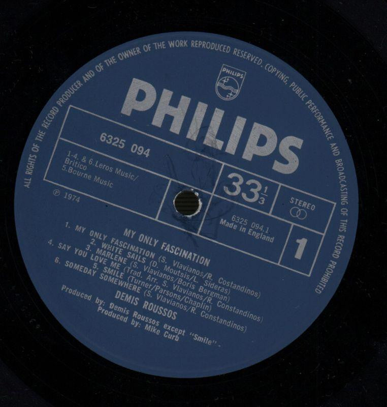 My Only Fascination-Philips-Vinyl LP-VG/VG