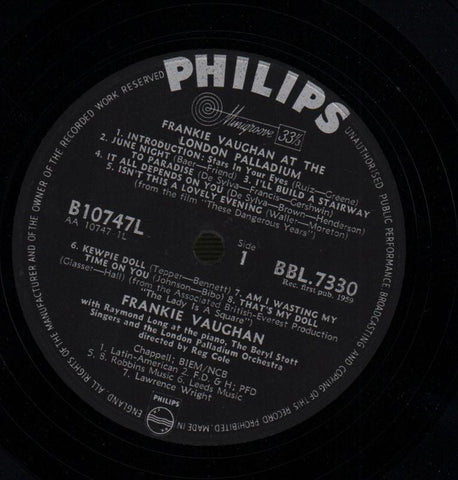 At The London Palladium-Philips-Vinyl LP Gatefold-VG/VG