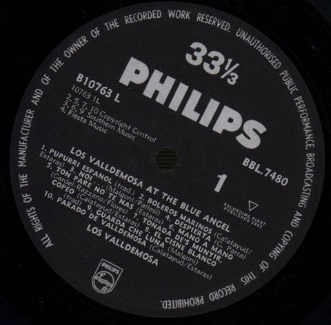 At The Blue Angel-Philips-Vinyl LP-VG/G