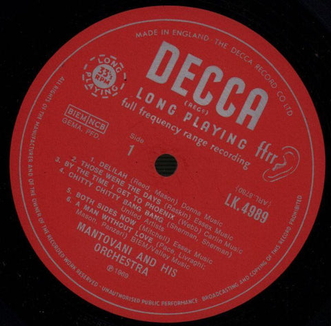 The Scene-Decca-Vinyl LP-VG+/VG+