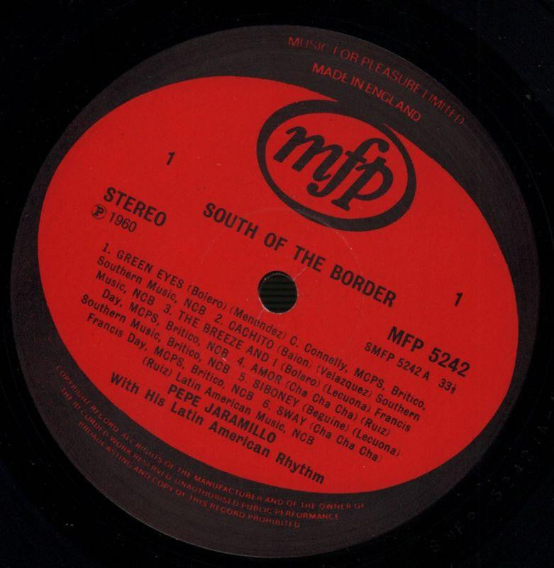 South Of The Border-MFP-Vinyl LP-VG/VG+