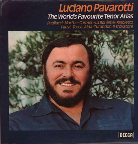 Pavarotti-The World's Favourite Tenor Arias-Decca-Vinyl LP