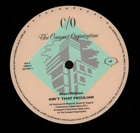 Ain't That Peculiar-Compact-12" Vinyl P/S-VG/Ex