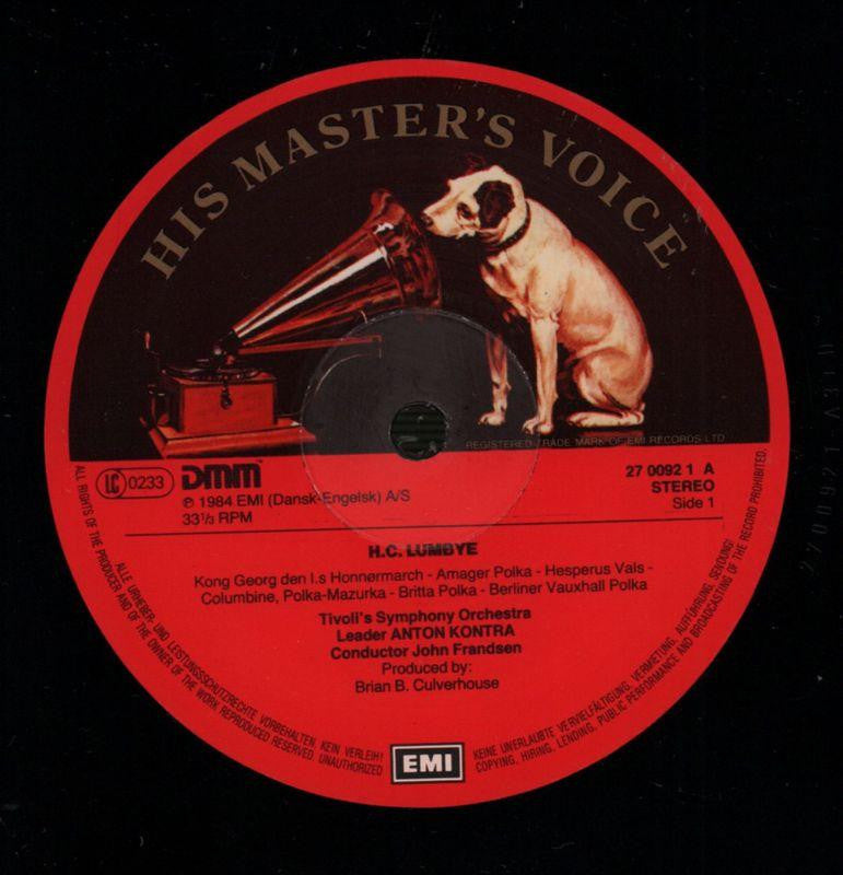 H.C. Lumbye-HMV-Vinyl LP-VG+/Ex+