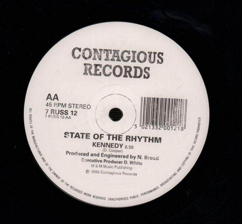 Experience-Contagious-12" Vinyl-Ex/VG