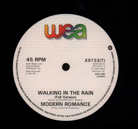 Modern Romance-Walking In The Rain-WEA-12" Vinyl