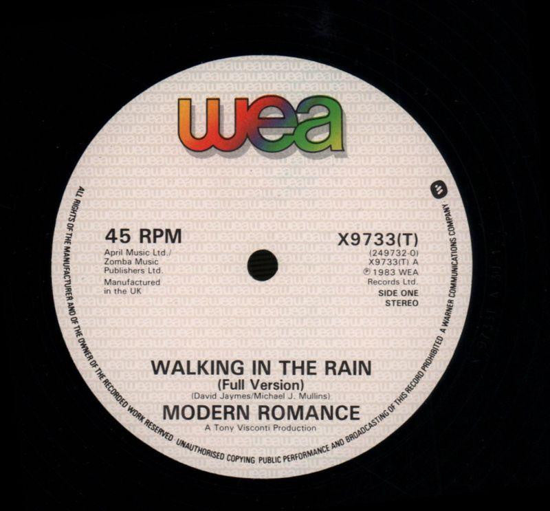 Modern Romance-Walking In The Rain-WEA-12" Vinyl