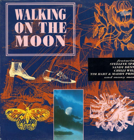 Various Rock-Walking On The Moon-Mooncreest-Vinyl LP