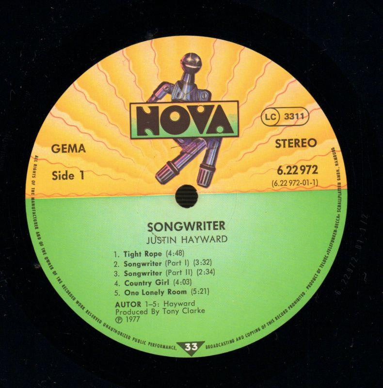 Song Writer-Nova-Vinyl LP Gatefold-VG/Ex