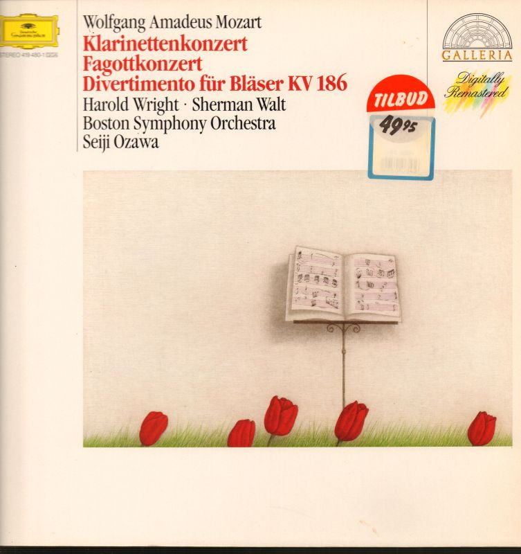 Mozart-Klarinettenkonzert-Boston Symphony Seiji Ozawa-Deutsche Grammophon-Vinyl LP