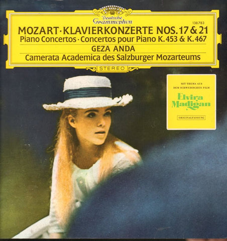 Mozart-Klavierkonzerte No.17 & 21-Geza Anda-Deutsche Grammophon-Vinyl LP