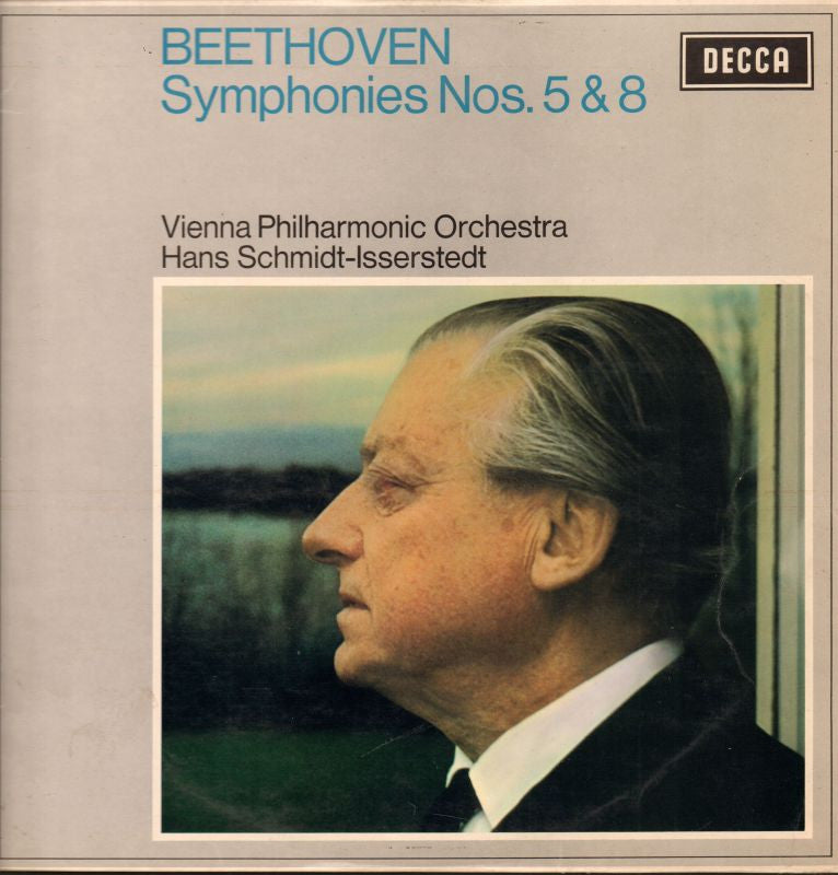 Beethoven-Symphonies No.5 & 8-Decca-Vinyl LP