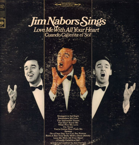 Jim Nabors-Sings Love Me With All Your Heart-Columbia-Vinyl LP-VG/VG