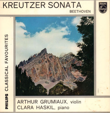 Beethoven-Kreutzer Sonata-Philips-10" Vinyl