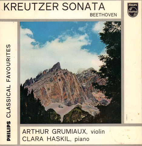 Beethoven-Kreutzer Sonata-Philips-10" Vinyl