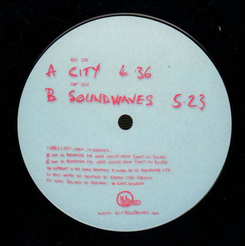 City/ Soundwaves-XL-10" Vinyl-Ex/Ex