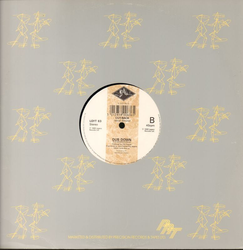 Down Town/ Dub Down-Legacy-12" Vinyl-Ex/NM