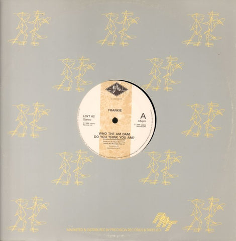 Frankie-Who The Am Dam Do You Think You Am-Legacy-12" Vinyl-Ex/NM