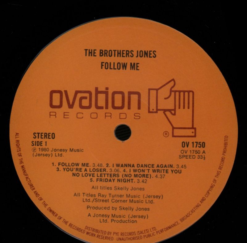 Follow Me-Ovation-Vinyl LP-VG/Ex