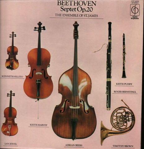 Septet Op.20-The Ensemble Of St James-CFP-Vinyl LP