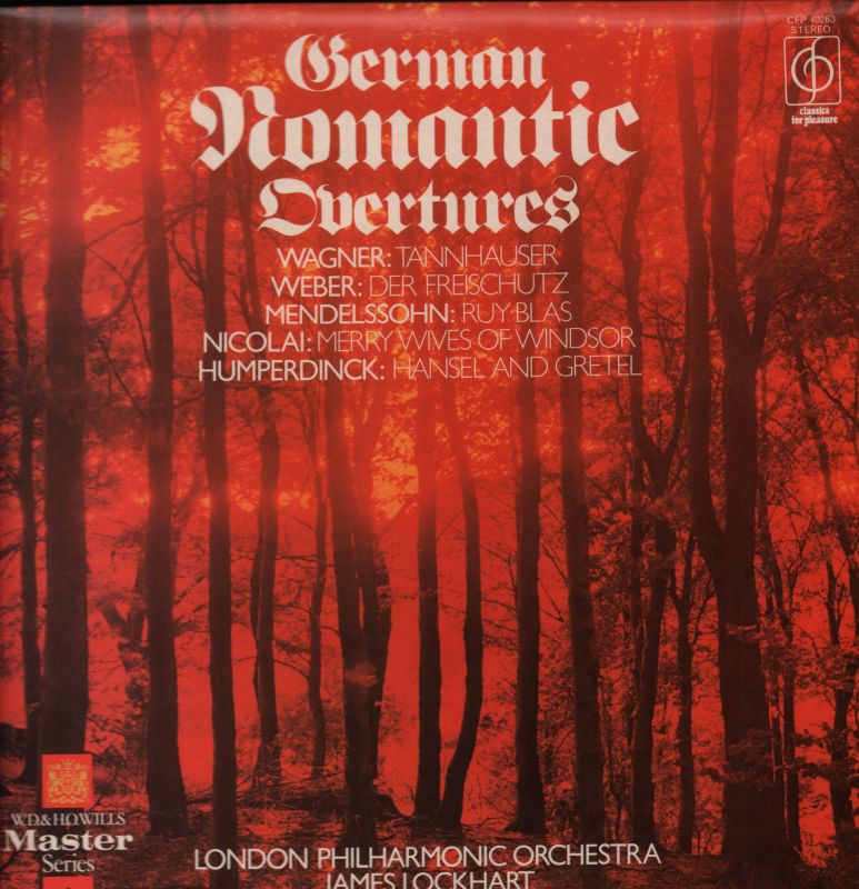 German Romantic Overtures-CFP-Vinyl LP