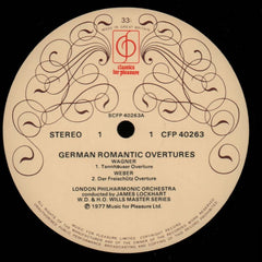 German Romantic Overtures-CFP-Vinyl LP-Ex/Ex
