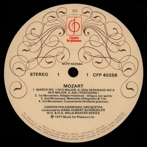 Posthorn Serenade-CFP-Vinyl LP-Ex/Ex