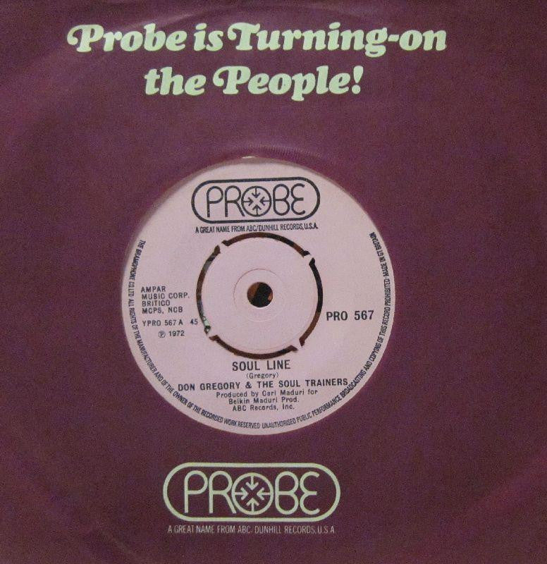Don Gregory & The Soul Trainers-Soul Line-Probe-7" Vinyl