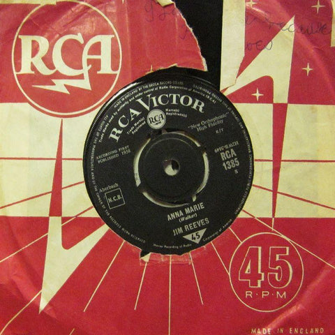 Jim Reeves-Anna Marie-RCA Victor-7" Vinyl
