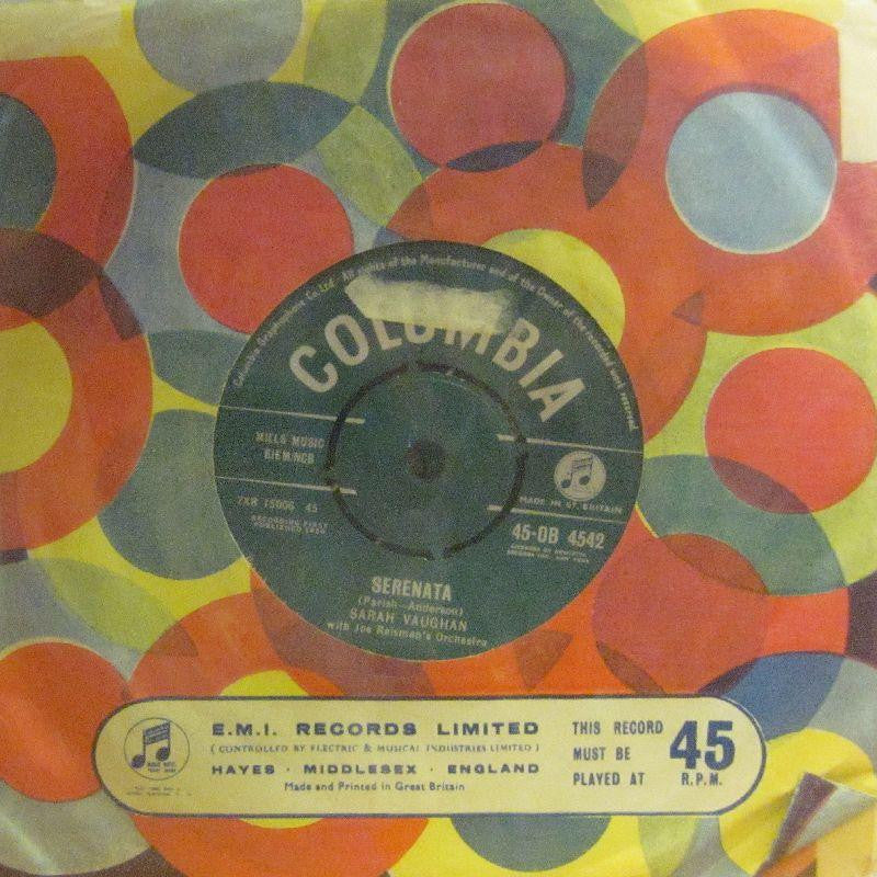 Sarah Vaughan-Serenata-Columbia-7" Vinyl