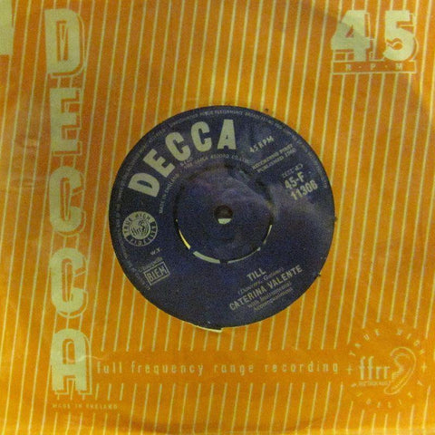 Caterina Valente-Till-Decca-7" Vinyl
