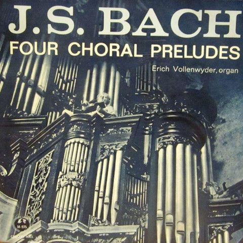Bach-Four Choral Preludes-Concert Hall-7" Vinyl