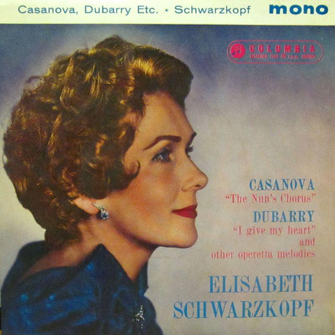 Elisabeth Schwarzkopf-Casanova/ Dubarry-Columbia-7" Vinyl
