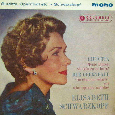 Elisabeth Schwarzkopf-Giuditta/ Der Opern Ball-Columbia-7" Vinyl