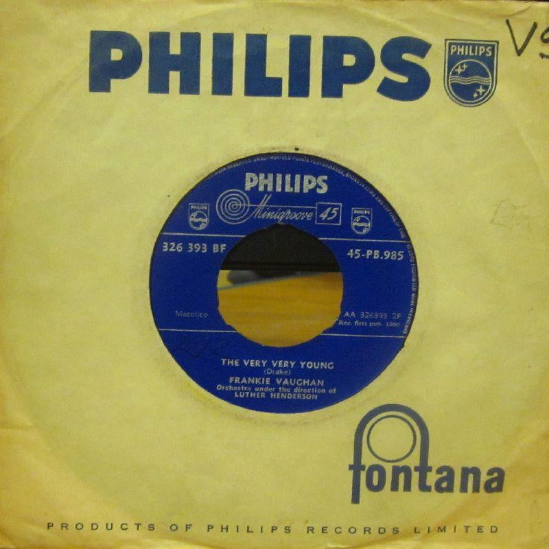 Frankie Vaughan-The Very Very Young-Philips-7" Vinyl