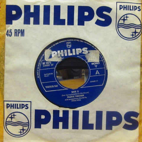 Frankie Vaughan-Susie Q-Phillips-7" Vinyl