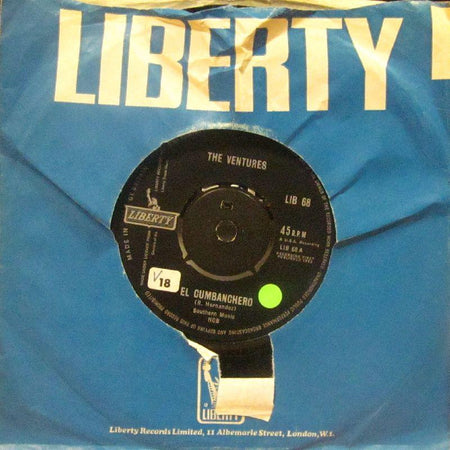 The Ventures-El Cumbanchero-Liberty-7" Vinyl