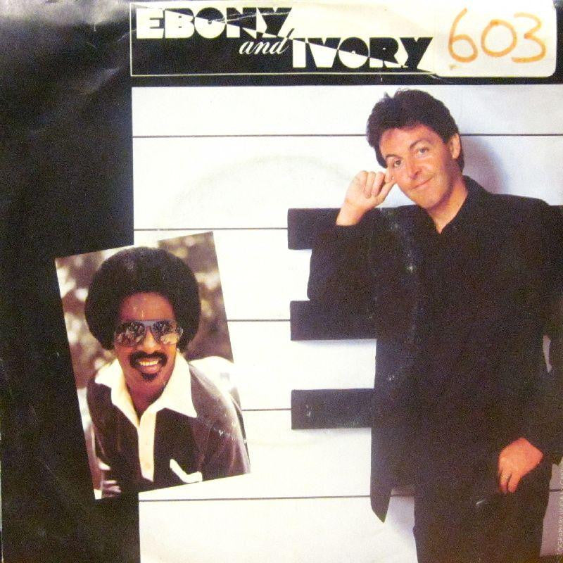 Paul McCartney-Ebony And Ivory-Parlophone-7" Vinyl