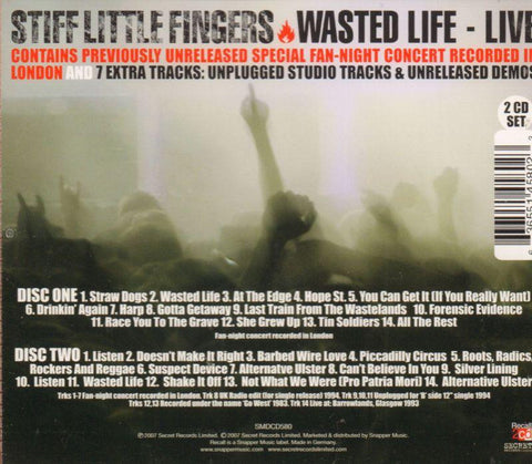 Wasted Life-Secret-2CD Album-New & Sealed