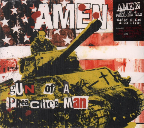 Amen-Gun Of A Preacher Man-Secret/Snapper-CD Album