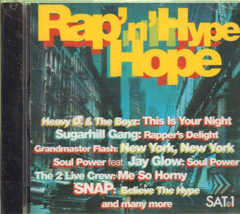 Various Electronica-Rap'N'Hype Hope-CD Album