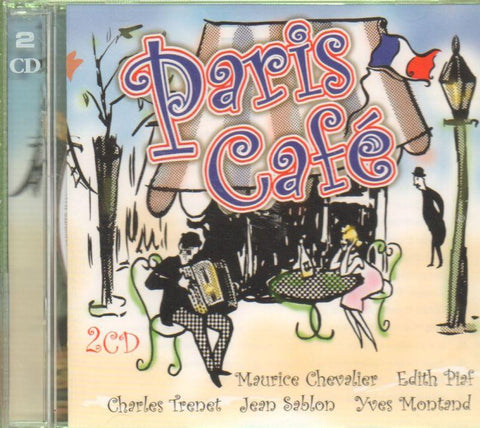 Various Jazz-Paris Cafe-CD Album