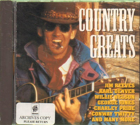 Various Country-Country Greats-CD Album